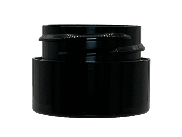 0.125 oz 33-400 Black PP Thick Wall Jar