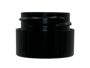 0.5 oz 53-400 Black PP Thick Wall Jar