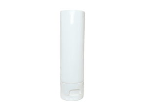 0.75 oz M5 White MDPE Single Layer Tube Flip Top Cap
