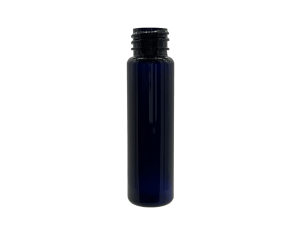 1 oz 20-410 Blue PET Cylinder Round
