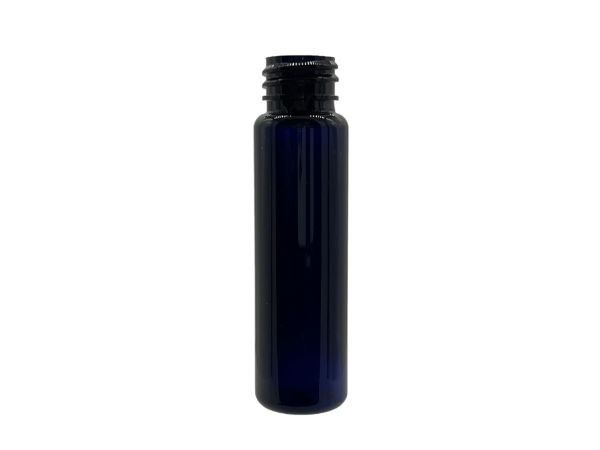 1 oz 20-410 Blue PET Cylinder Round