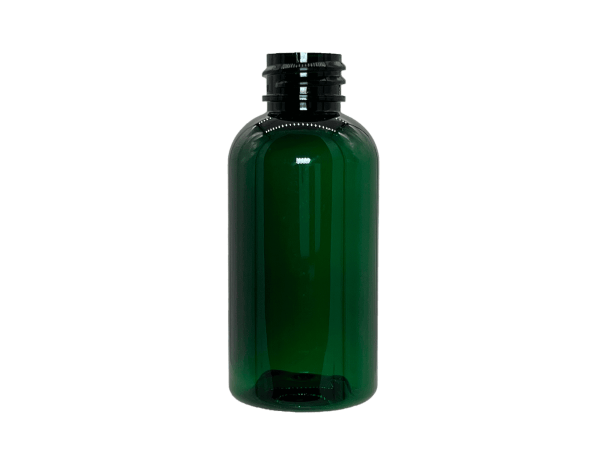 1 oz 20-410 Green PET Boston Round