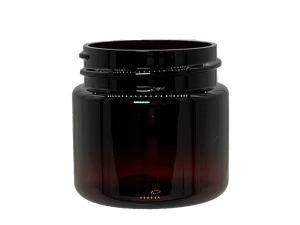 1 oz 38-400 Amber PET Single Wall Jar