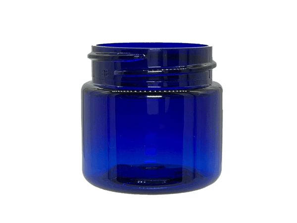 1 oz 38-400 Blue PET Single Wall Jar