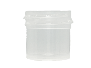 1 oz 43-400 Natural PP Single Wall Jar