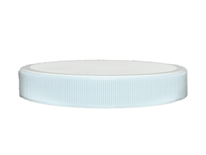 100-400 Ribbed White Continuous Thread Cap Heat Induction Seal (HS) Liner