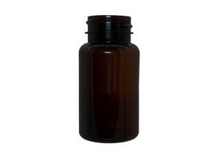 100 cc 38-400 Dark Amber PET Packer Bottle