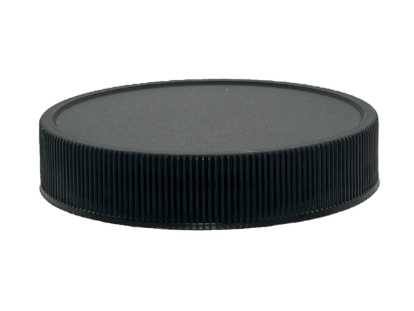 110-400 Ribbed Black Continuous Thread Cap Foam Liner