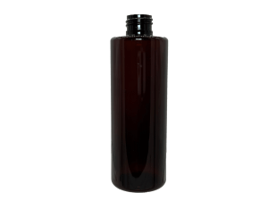 12 oz 24-410 Amber PET Cylinder Round