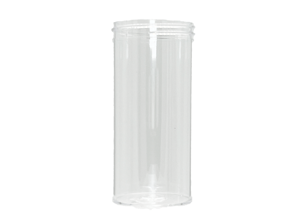 12 oz 63-400 Clear PS Single Wall Jar