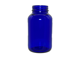 120 cc 38-400 Blue Glass Packer Bottle
