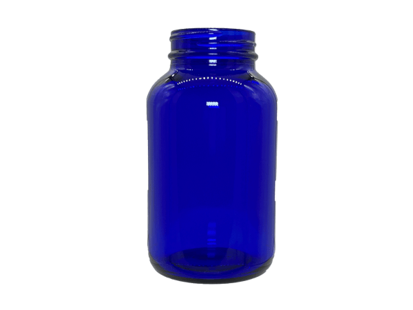 120 cc 38-400 Blue Glass Packer Bottle