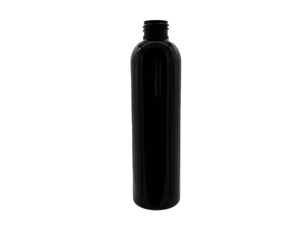 16 oz 24-410 Dark Amber PET Imperial Round