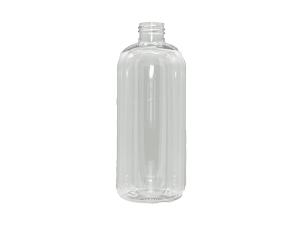 16 oz 28-410 Clear PET Boston Round