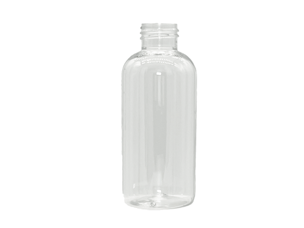 2 oz 20-410 Clear PET Boston Round