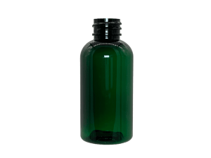 2 oz 20-410 Green PET Boston Round