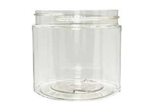 2 oz 58-400 Clear PET Single Wall Jar