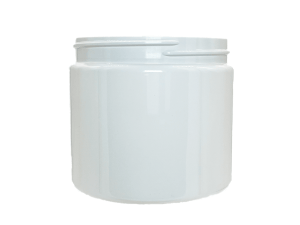 2 oz 58-400 White PET Single Wall Jar