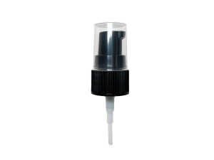 20-400 Ribbed Black Cosmetic Treatment Pump