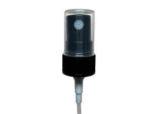 20-400 Ribbed Black Fine Mist Sprayer