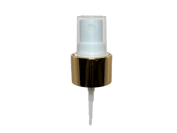 20-410 Metal Overshell Shiny Gold Fine Mist Sprayer