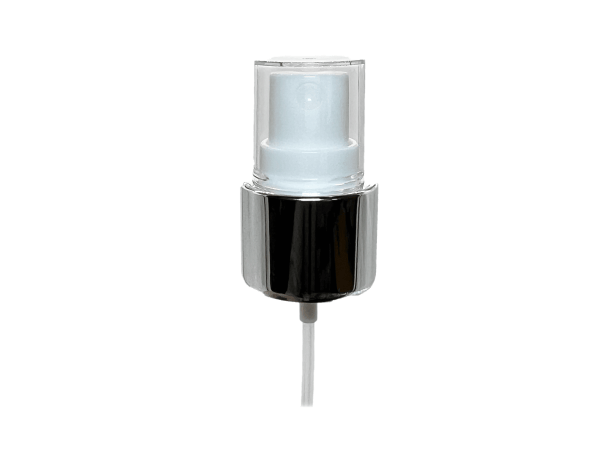 20-410 Metal Overshell Shiny Silver Fine Mist Sprayer