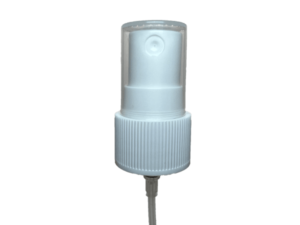 20-410 Ribbed White Fine Mist Sprayer