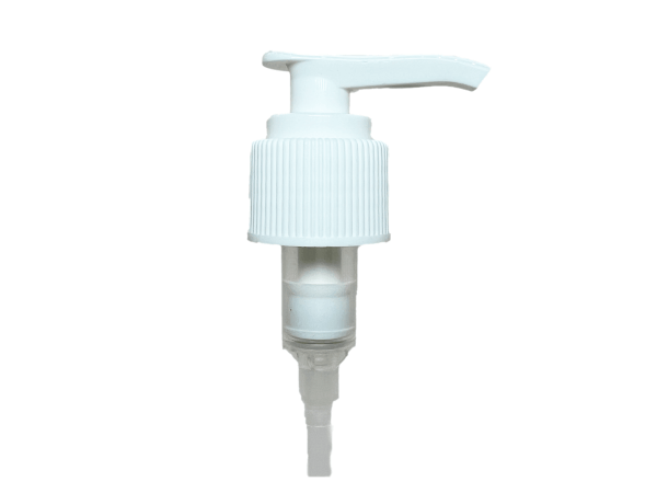 20-410 Ribbed White Lotion Pump
