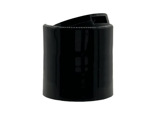 20-410 Smooth Black Disc Cap Unlined