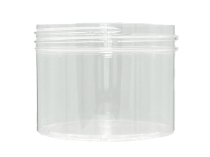 20 oz 89-400 Clear PS Single Wall Jar