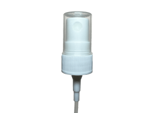 24-400 Ribbed White Fine Mist Sprayer