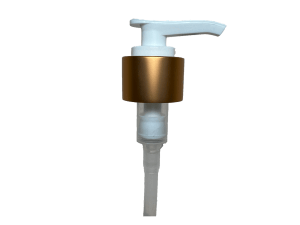 24-410 Metal Overshell Matte Gold Lotion Pump