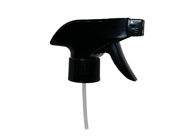 24-410 Ribbed Black Trigger Sprayer