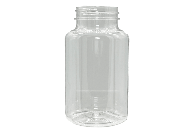 250 cc 45-400 Clear PET Packer Bottle