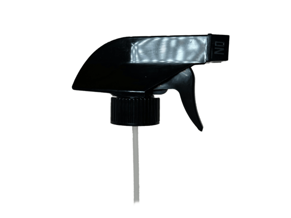 28-400 Ratchet Ribbed Black Trigger Sprayer