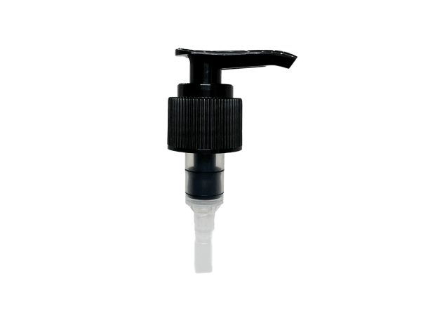 28-410 Ribbed Black Lotion Pump