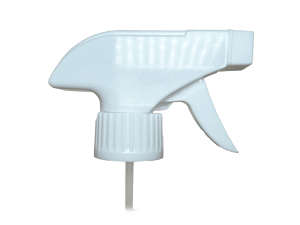 28-410 Ribbed White Trigger Sprayer