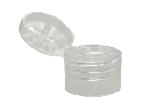 28-410 Smooth Natural Flip Top Cap Heat Induction Seal (HS) Liner