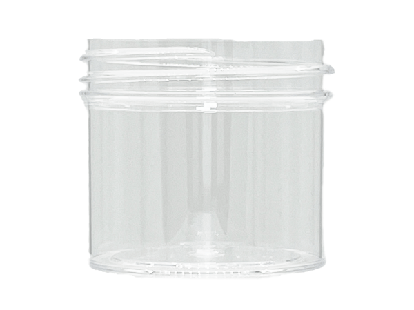 3 oz 58-400 Clear PS Single Wall Jar