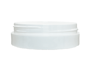3 oz 83-400 White PP Thick Wall Jar