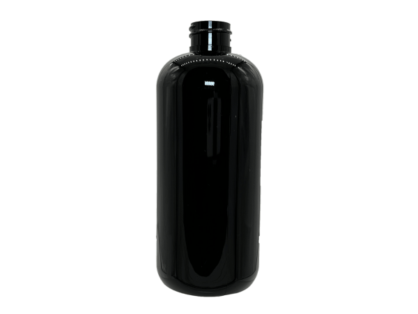 32 oz 28-410 Dark Amber PET Boston Round