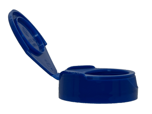 33-400 Smooth Blue Supplement Cap Pressure Sensitive (PS) Liner
