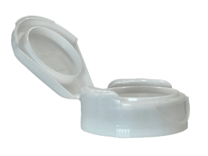 33-400 Smooth White Supplement Cap Pressure Sensitive (PS) Liner