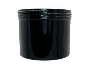 4 oz 58-400 Black PP Single Wall Jar