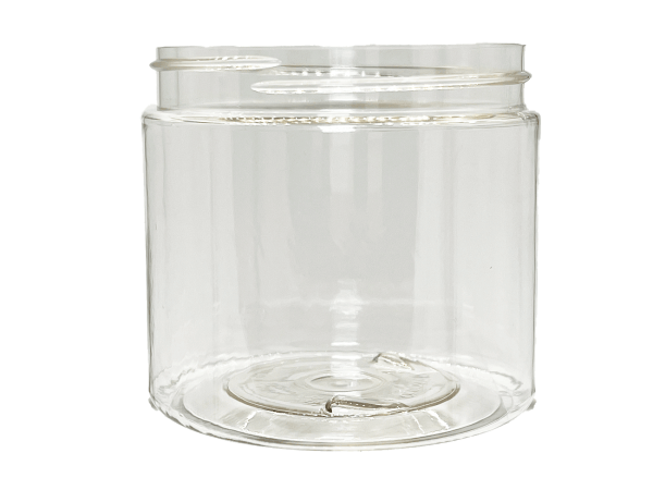 4 oz 70-400 Clear PET Single Wall Jar