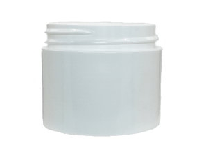 4 oz 70-400 White PP Double Wall Straight Base Jar