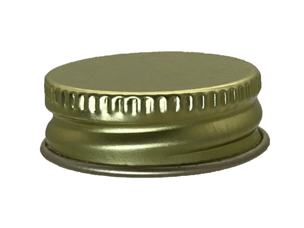 43-400 Metal Gold Continuous Thread Cap Foam Liner