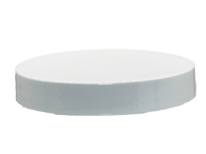 45-400 Smooth White Continuous Thread Cap Unlined