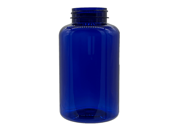 500 cc 45-400 Blue PET Packer Bottle