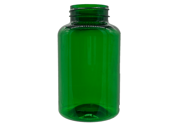 500 cc 45-400 Green PET Packer Bottle